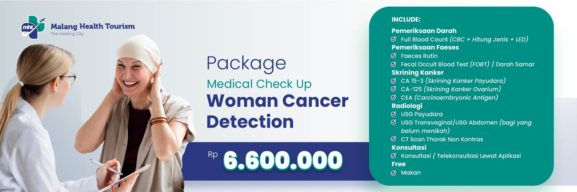 Medical Check Up Woman cancer detection