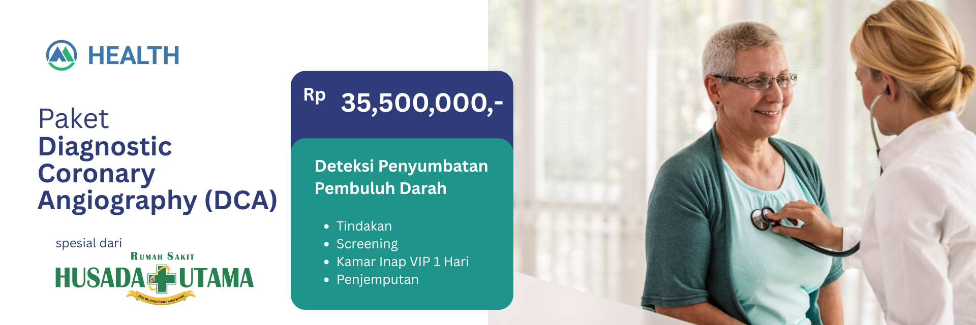 Paket Diagnostic Coronary Angiography by RS Husada Utama